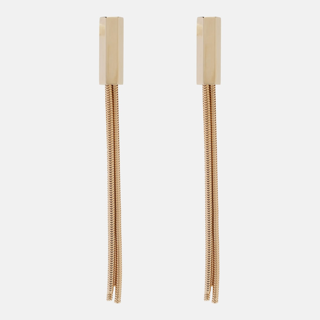 Tom Ford - Axis chain-detail drop earrings