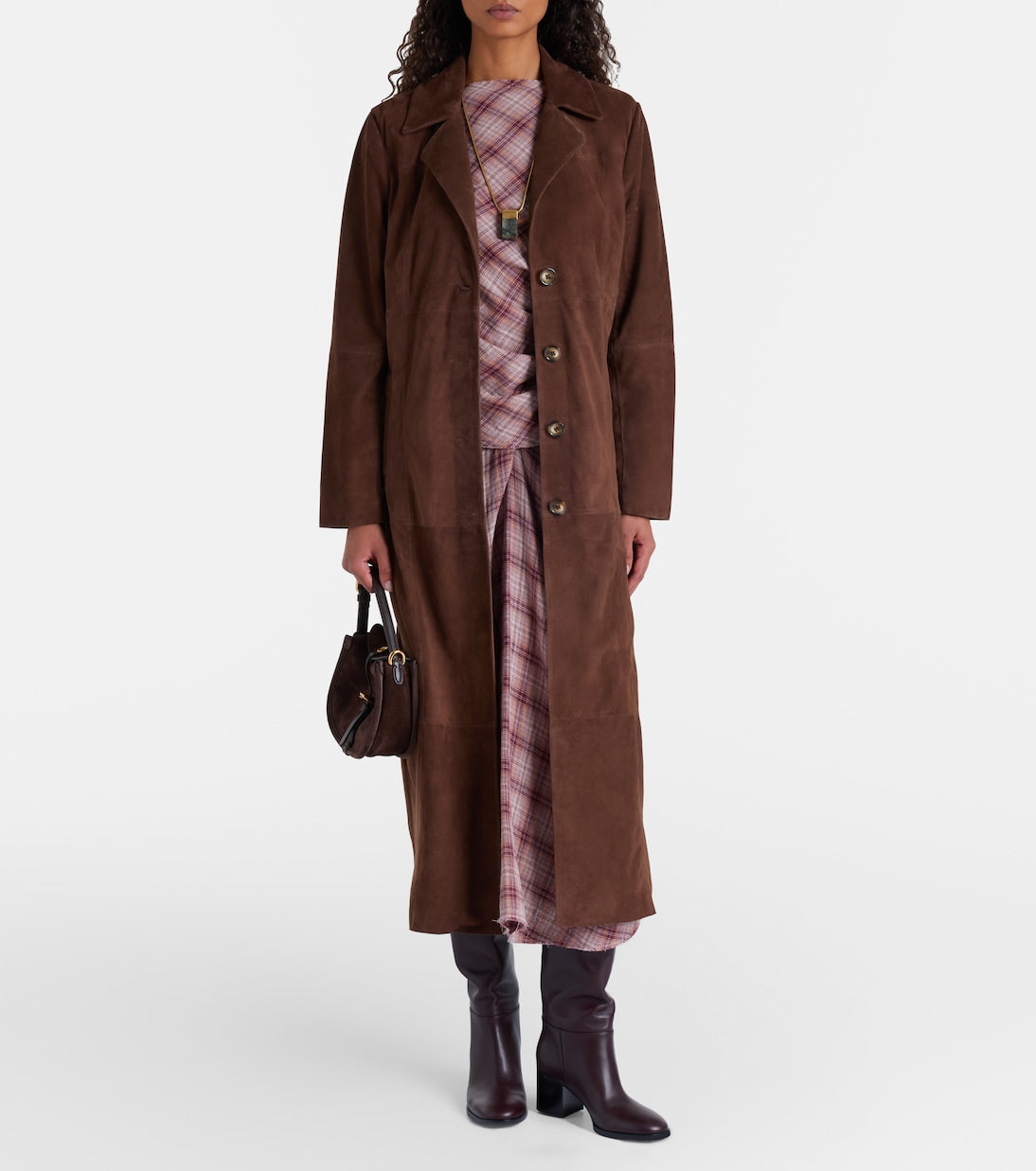 Rixo - Astraea suede coat