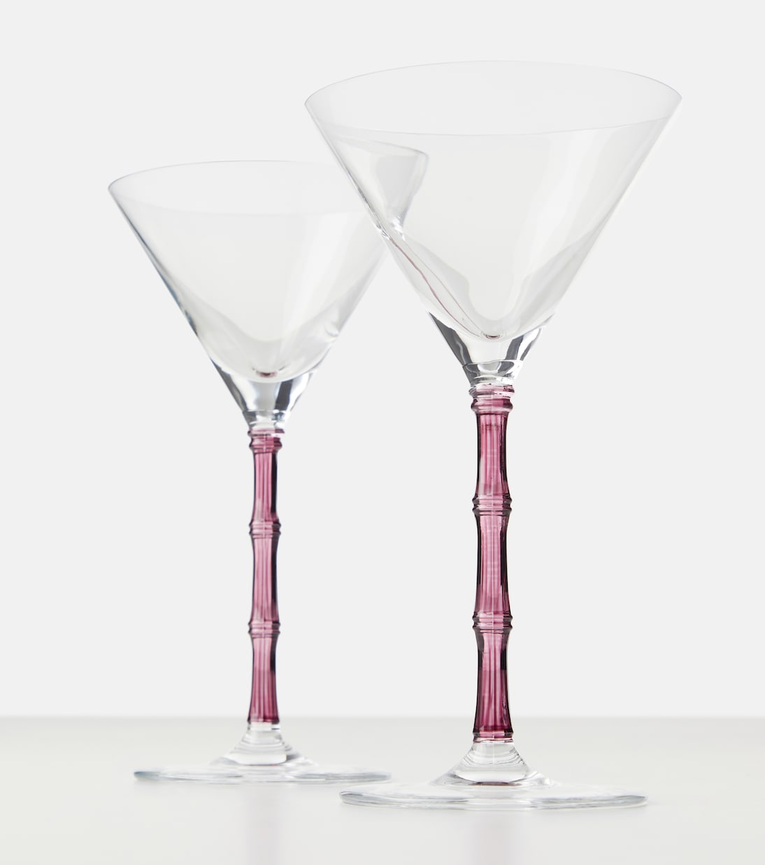La DoubleJ - Bamboo set of 2 martini glasses