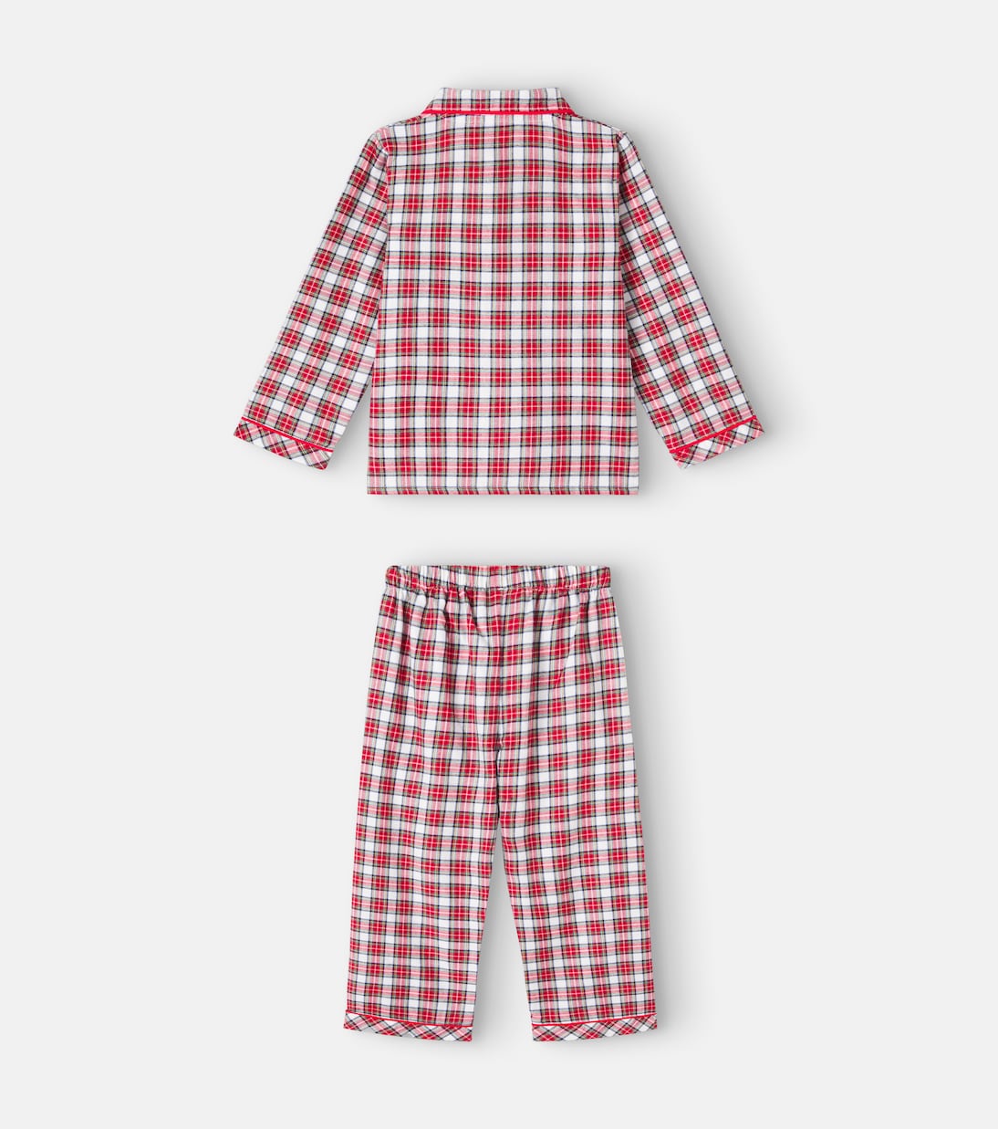 La Coqueta - Checked cotton pajamas