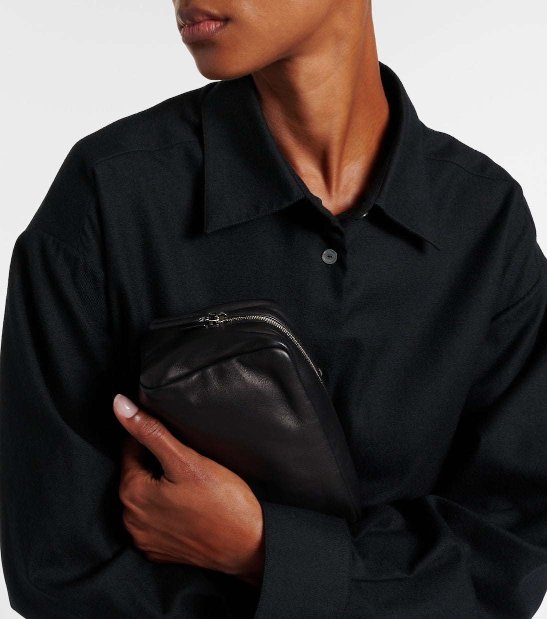 The Row - Astra leather pouch