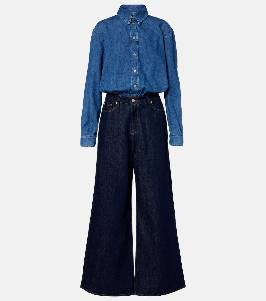 7 For All Mankind - Denim jumpsuit