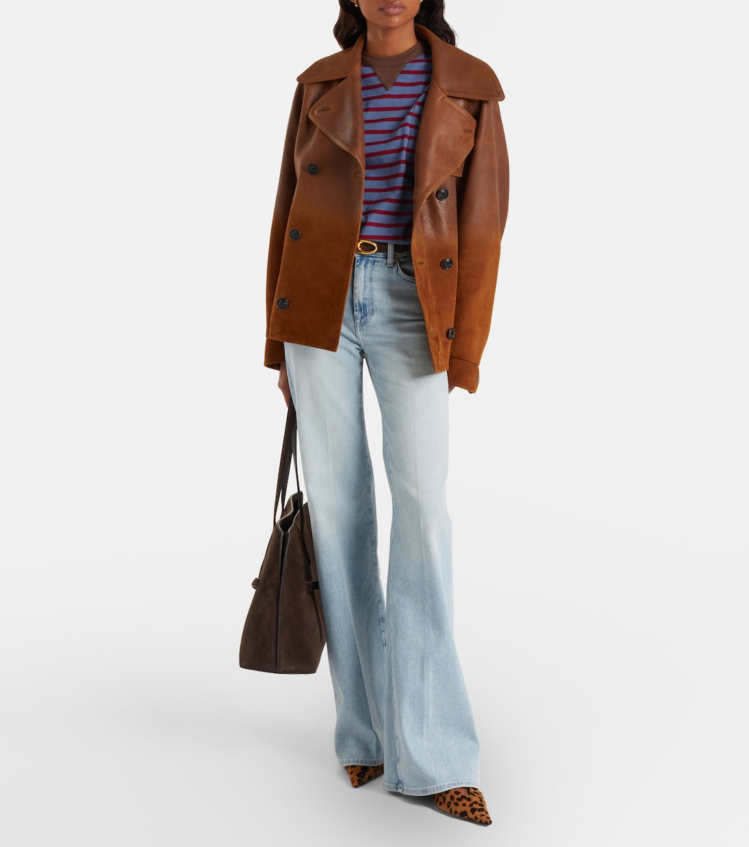 7 For All Mankind - Modern Dojo mid-rise flared jeans
