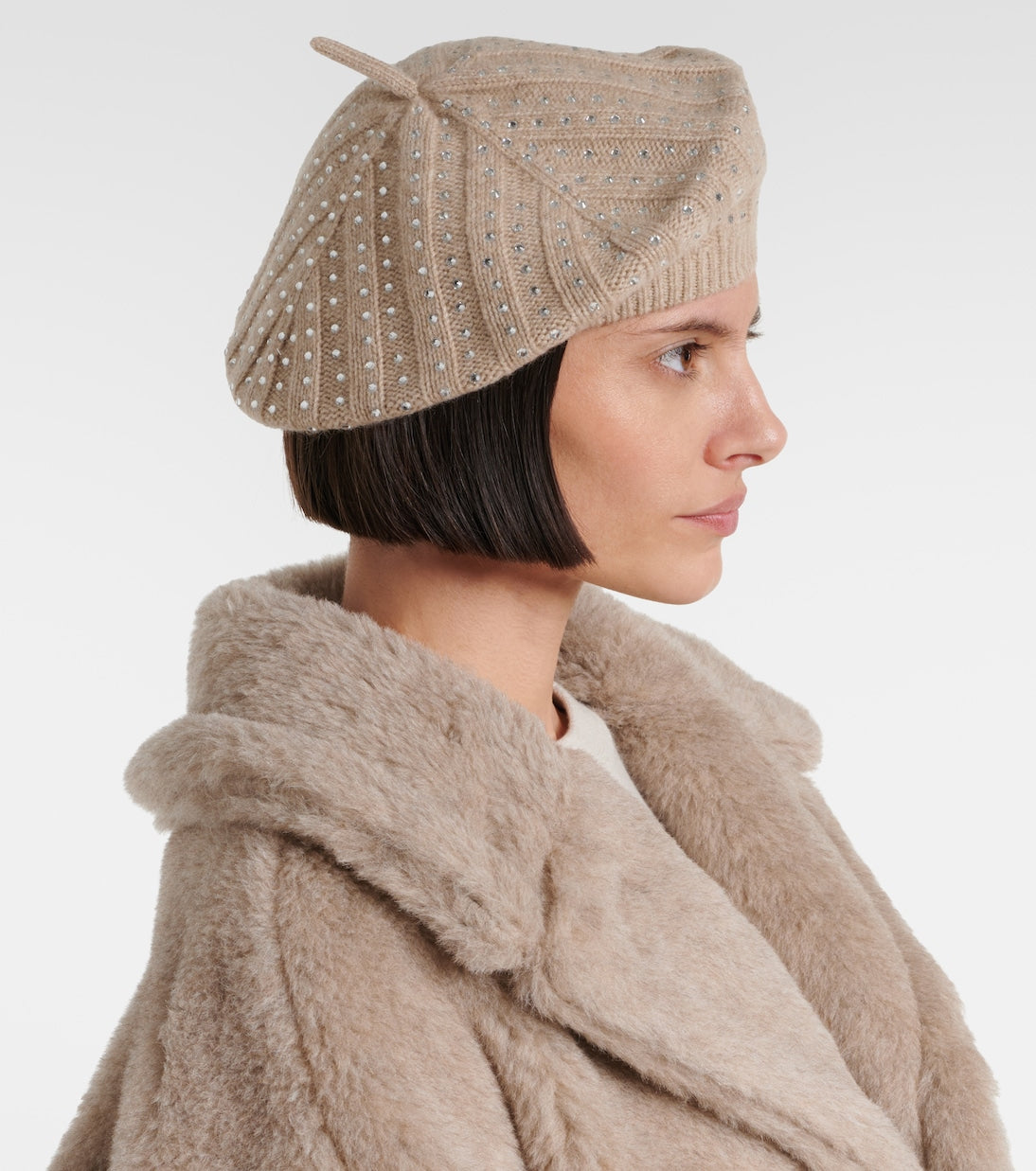 Max Mara - Svelto embellished cashmere beret