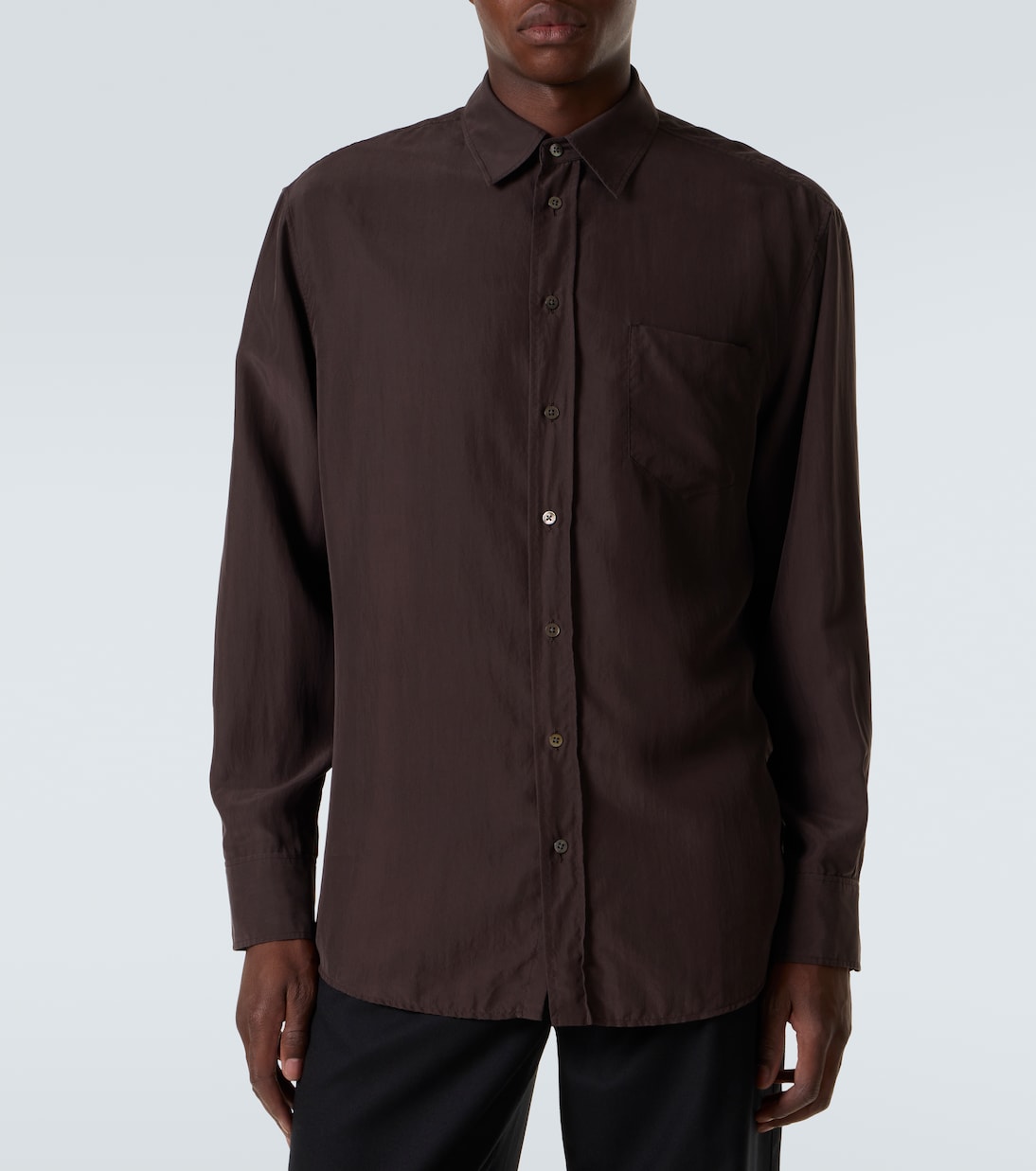 The Row - Fiska silk shirt