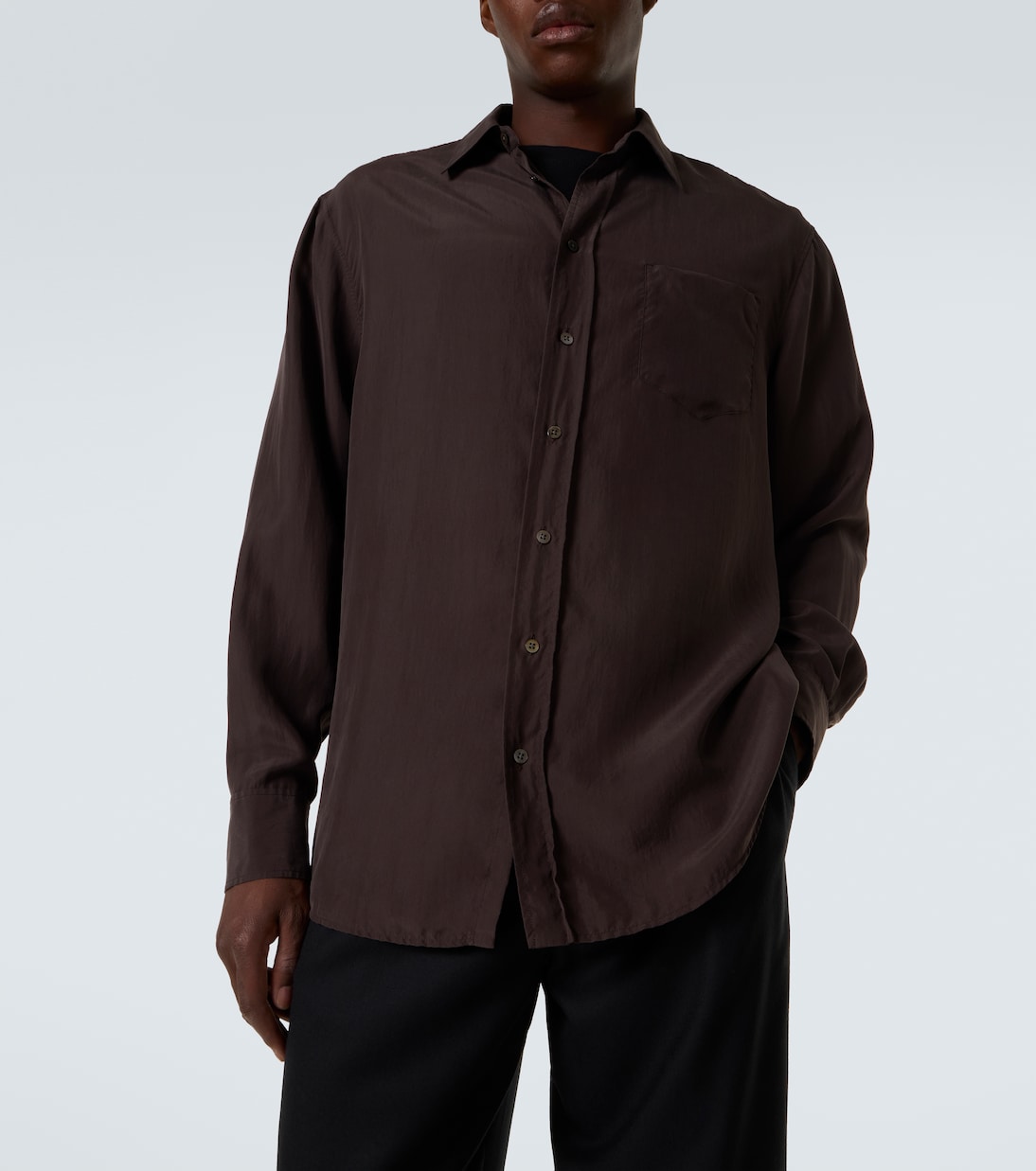 The Row - Fiska silk shirt