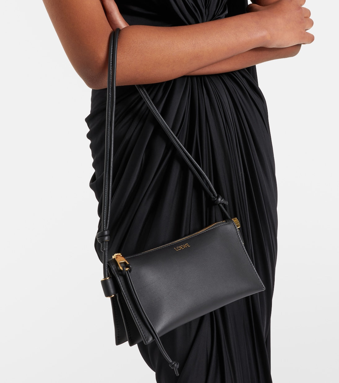 Loewe - Glim Mini leather shoulder bag