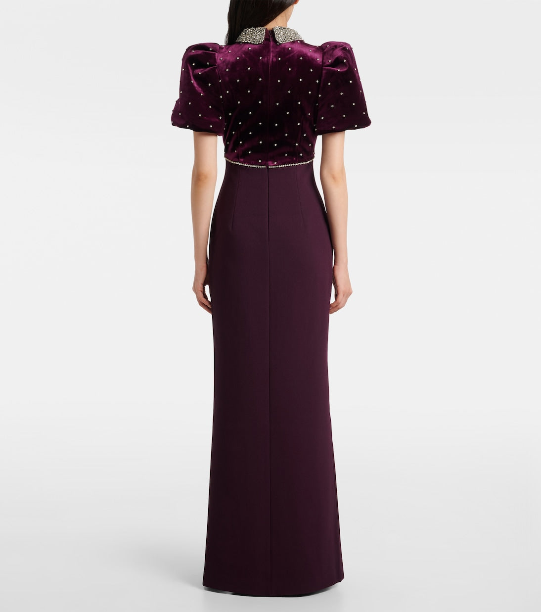 Rebecca Vallance - Charles embellished velvet gown