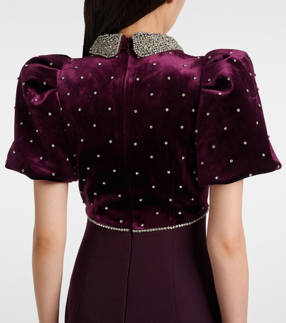 Rebecca Vallance - Charles embellished velvet gown