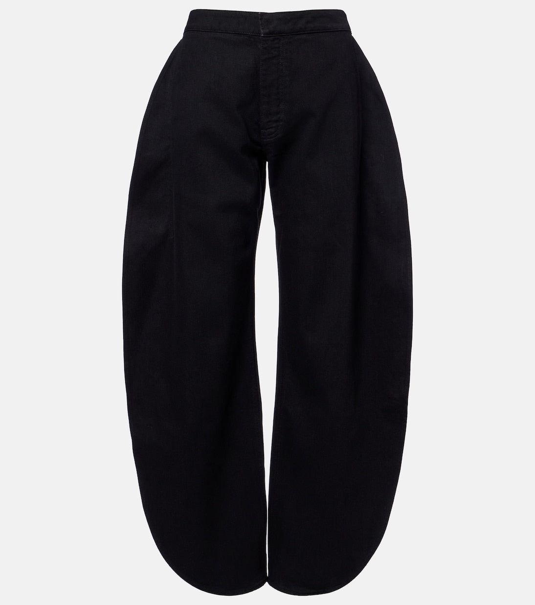 Alaïa - Faded barrel-leg jeans