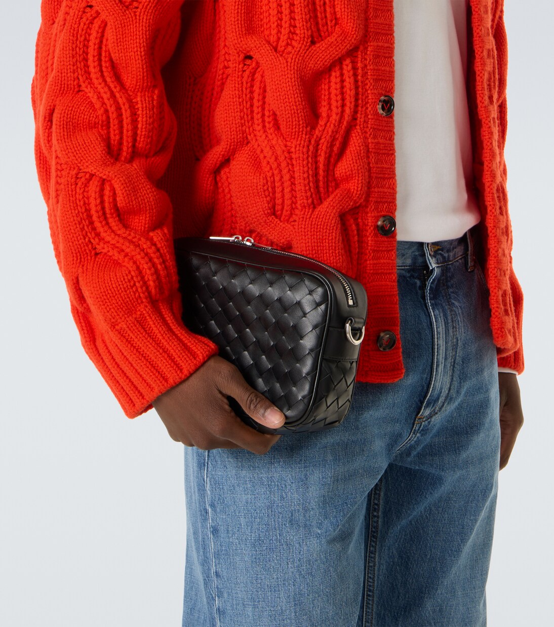 Bottega Veneta - Intrecciato Small leather crossbody bag
