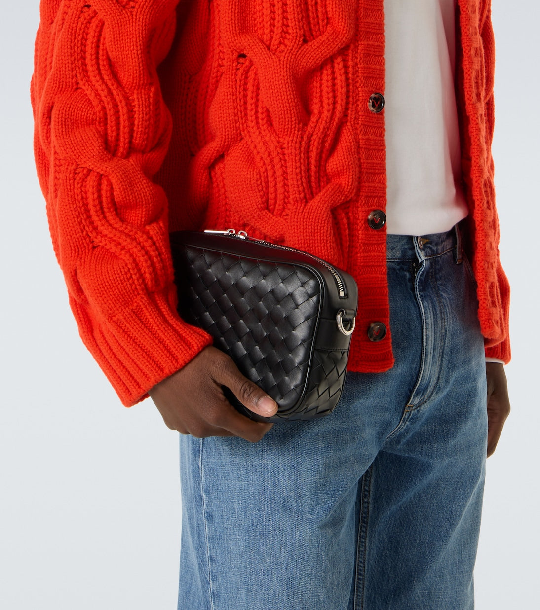 Bottega Veneta - Intrecciato Small leather crossbody bag