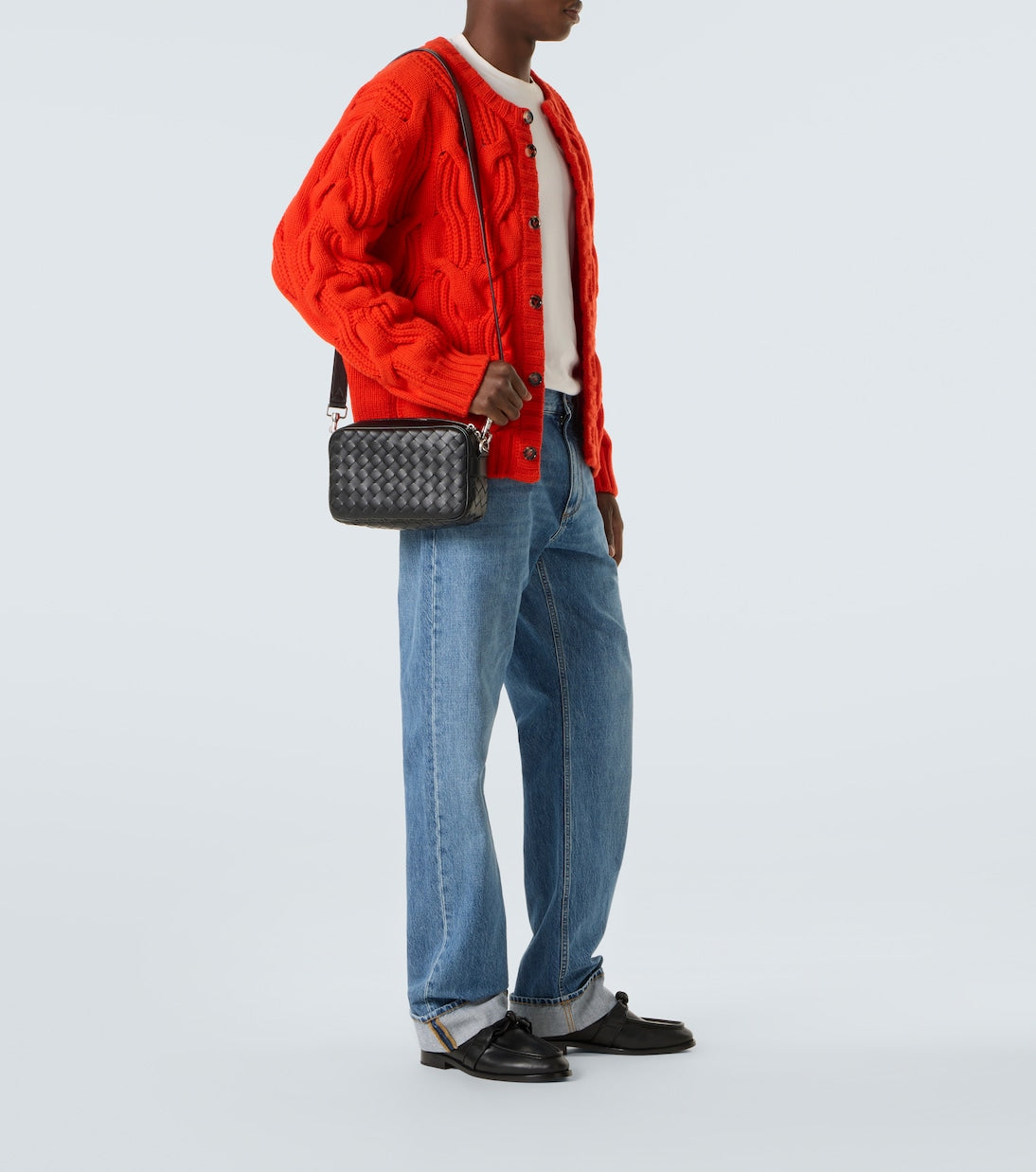 Bottega Veneta - Intrecciato Small leather crossbody bag