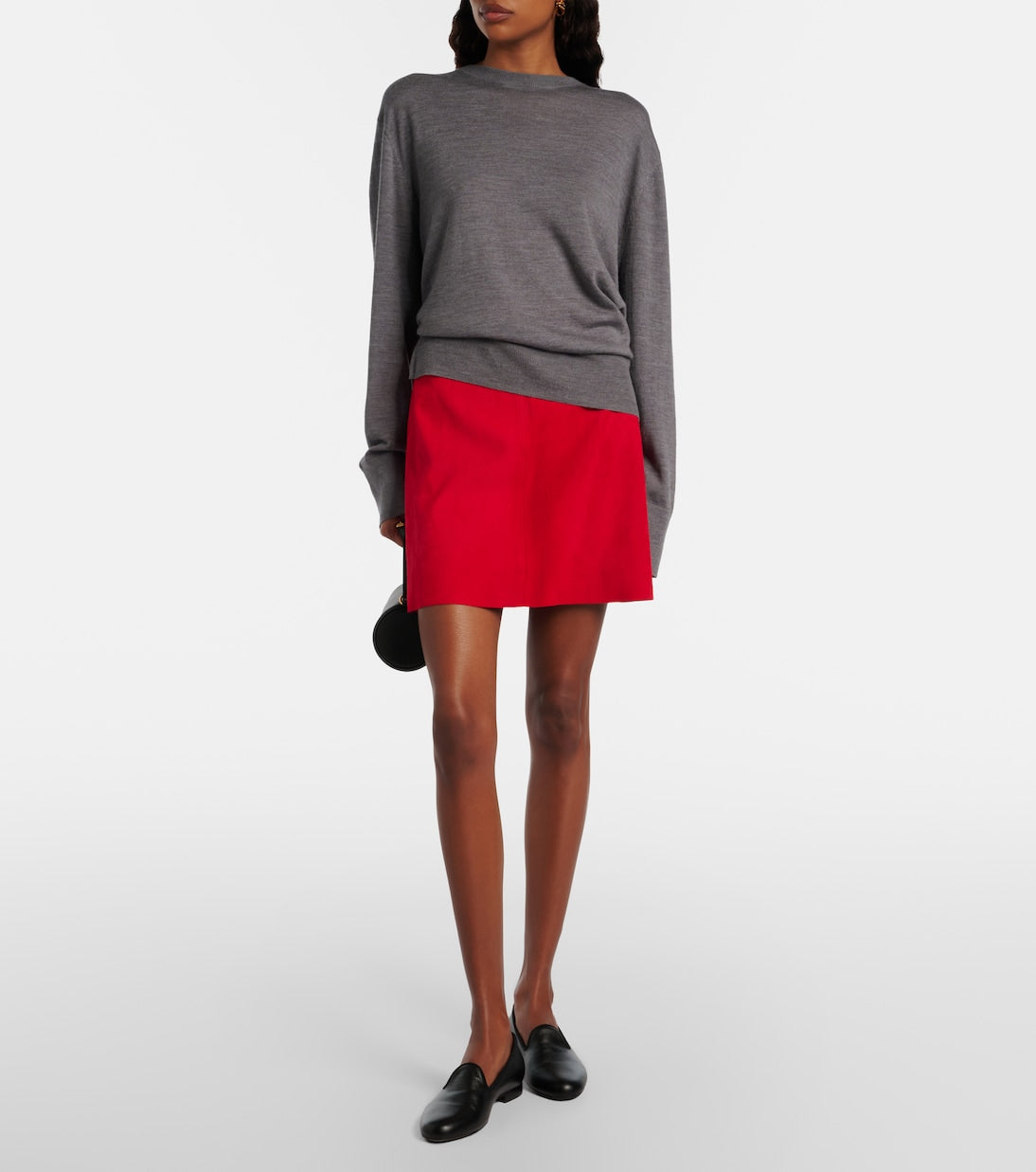 Stouls - Lucie 22 suede miniskirt
