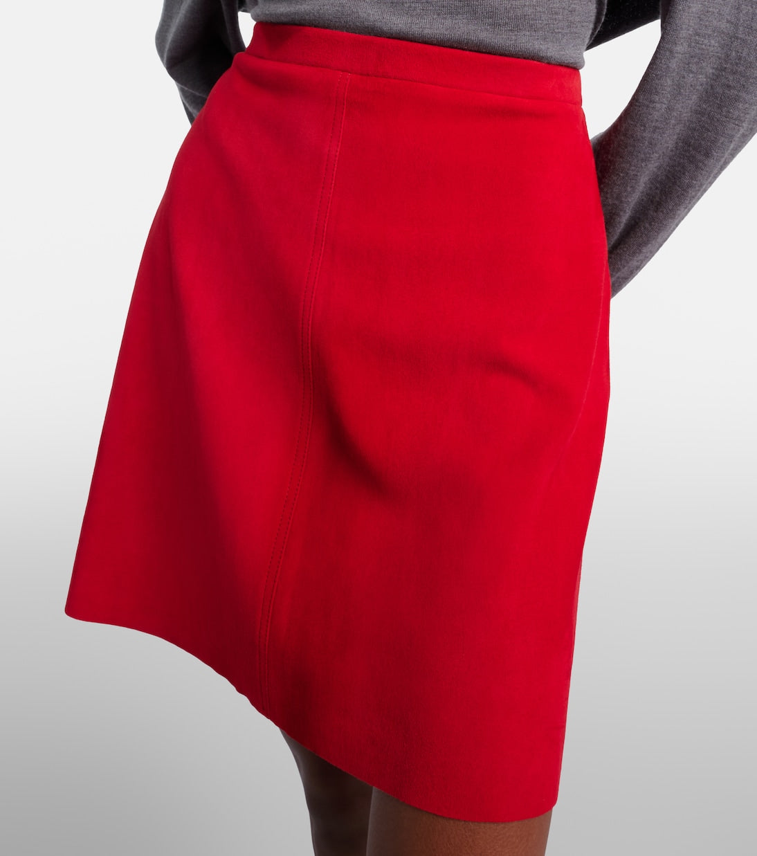 Stouls - Lucie 22 suede miniskirt