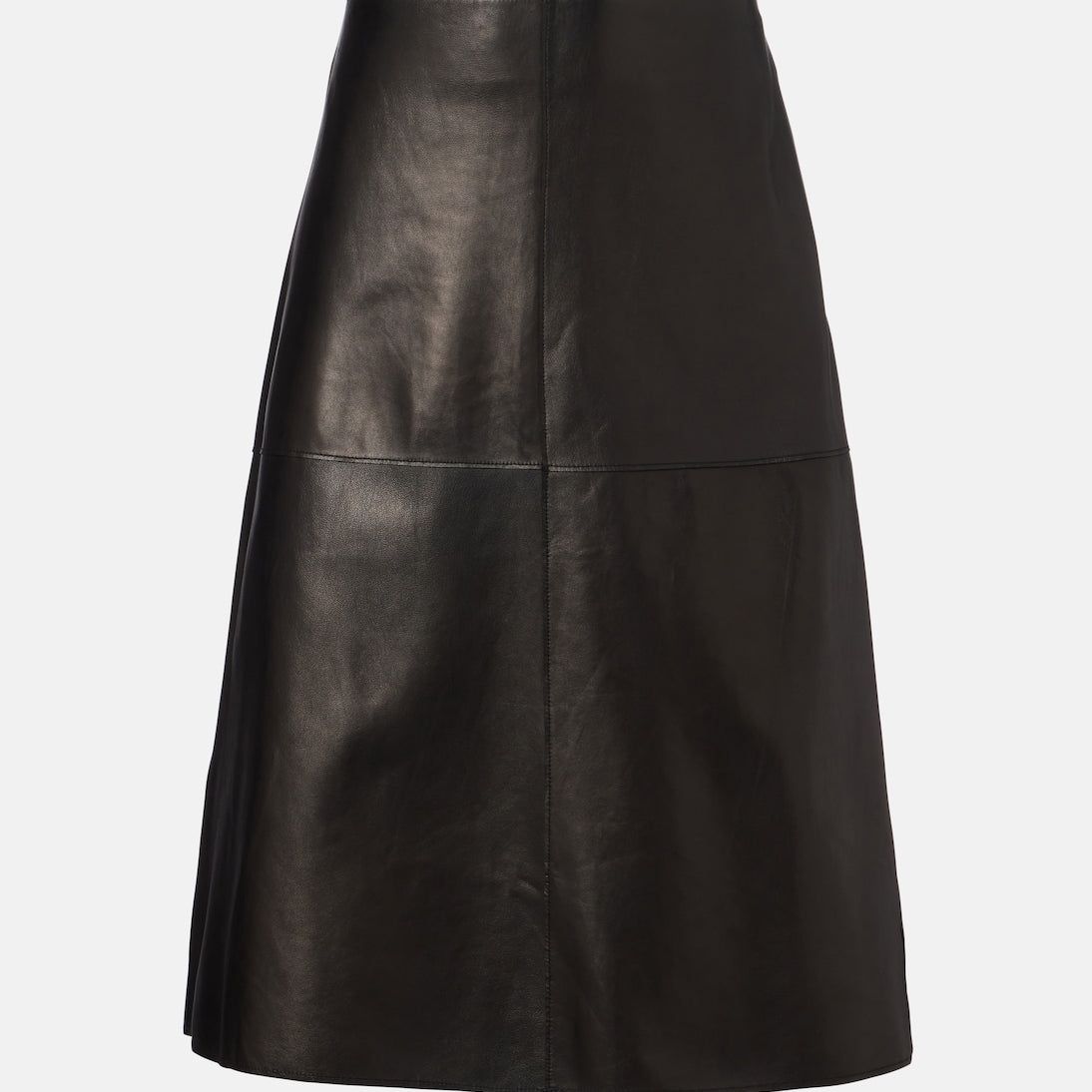 Joseph - Niven leather midi skirt