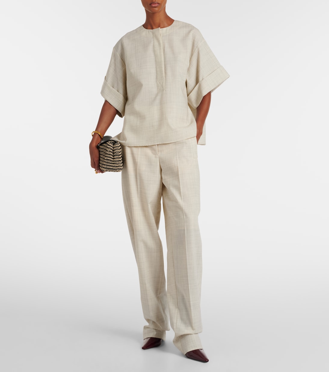 Joseph - Zen virgin wool wide-leg pants