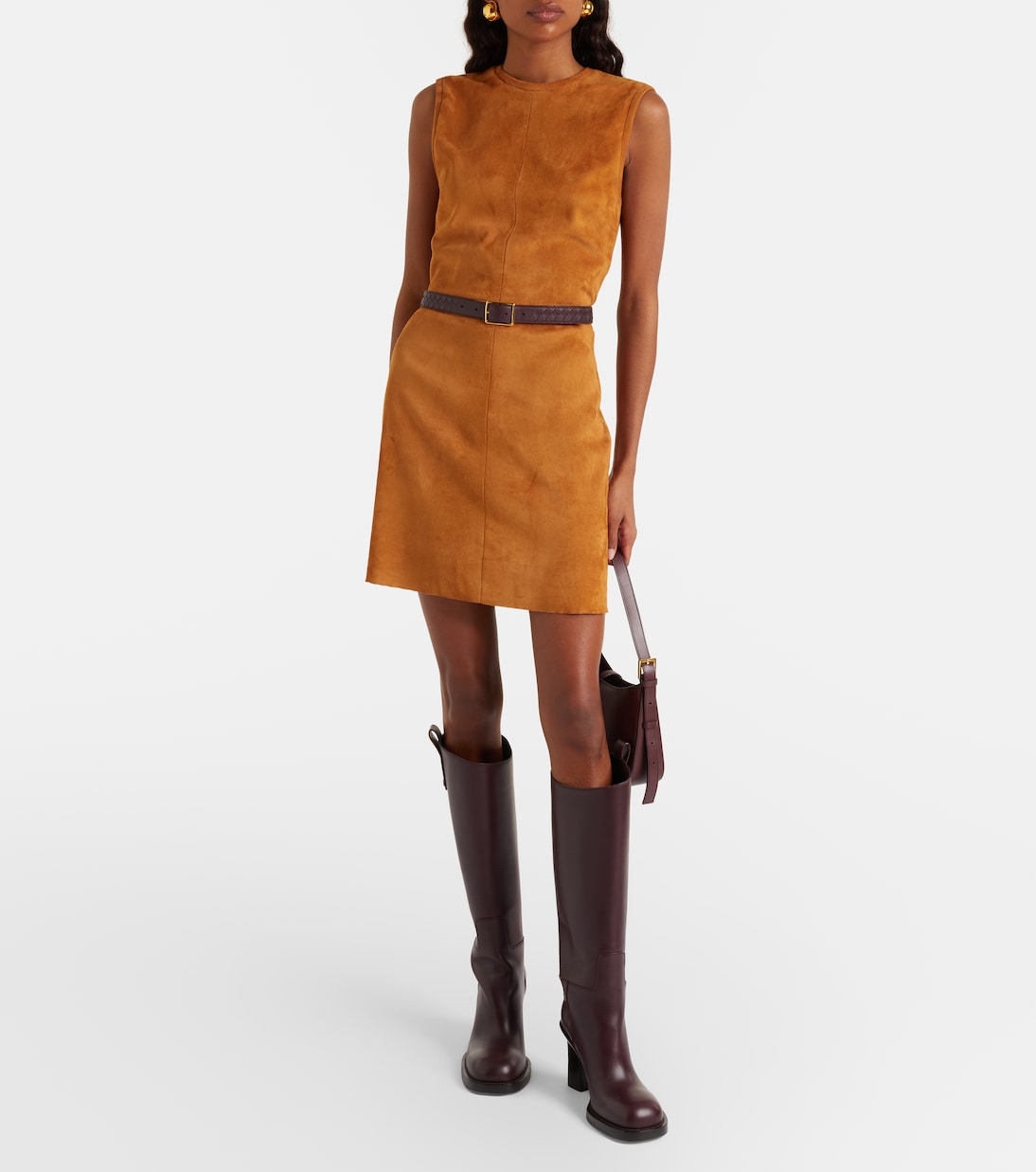 Stouls - Dollie suede minidress