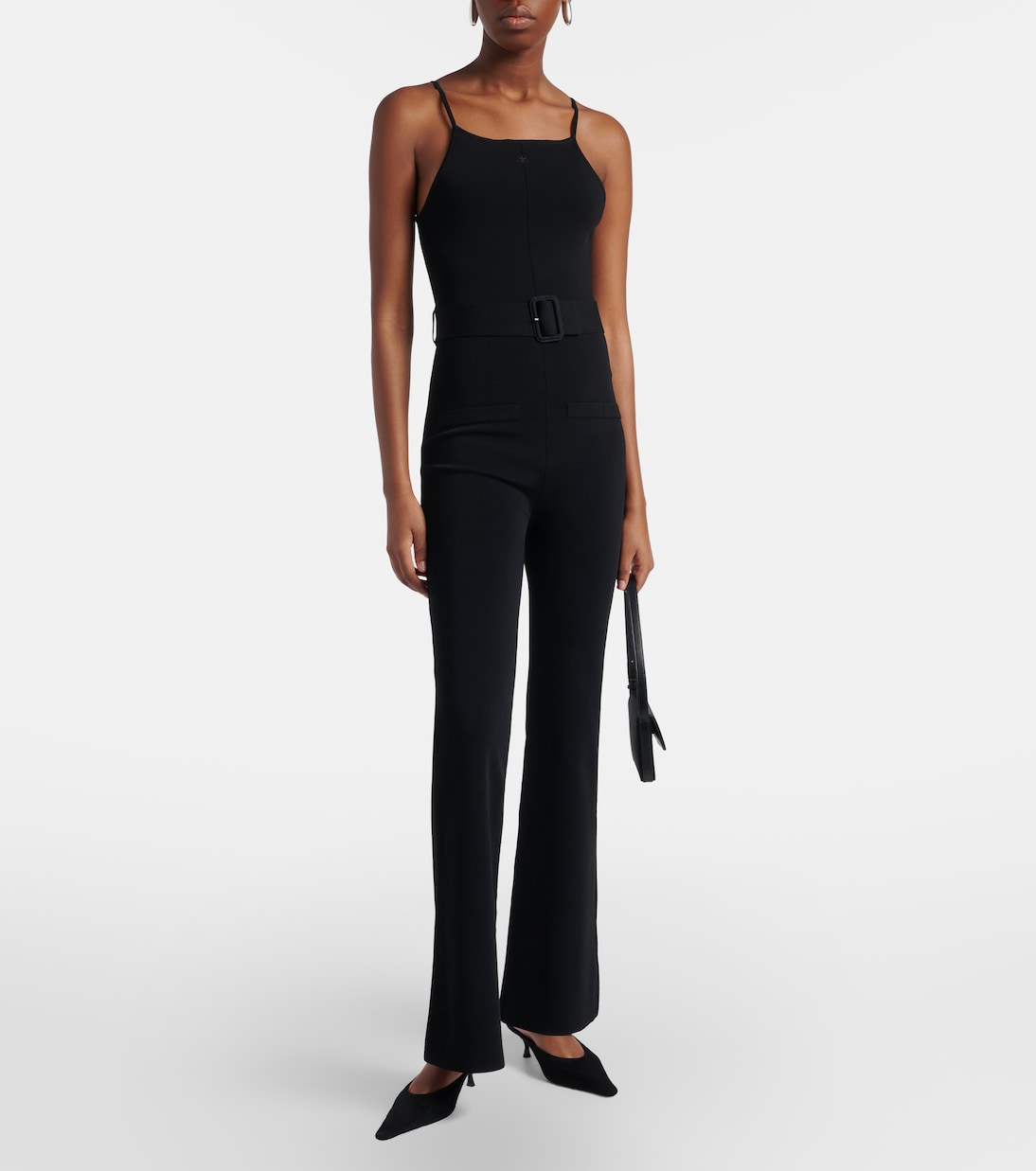 Courrèges - Belted jumpsuit