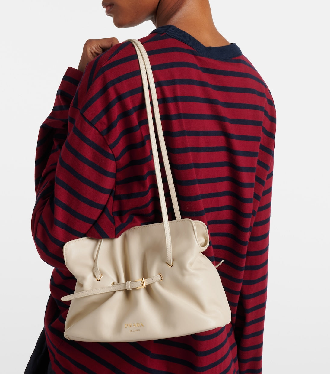 Prada - Prada Dada Small leather shoulder bag