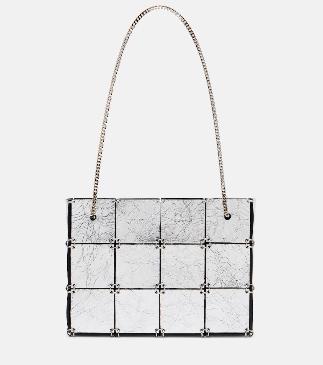 Khaite - Emma Mini metallic leather tote bag