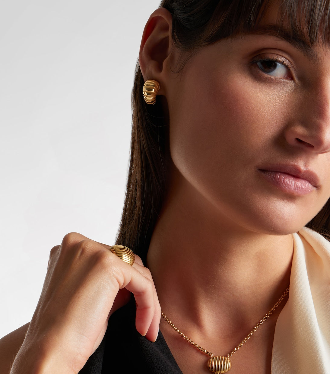 Pamela Zamore - Noa Taper 18kt gold earrings