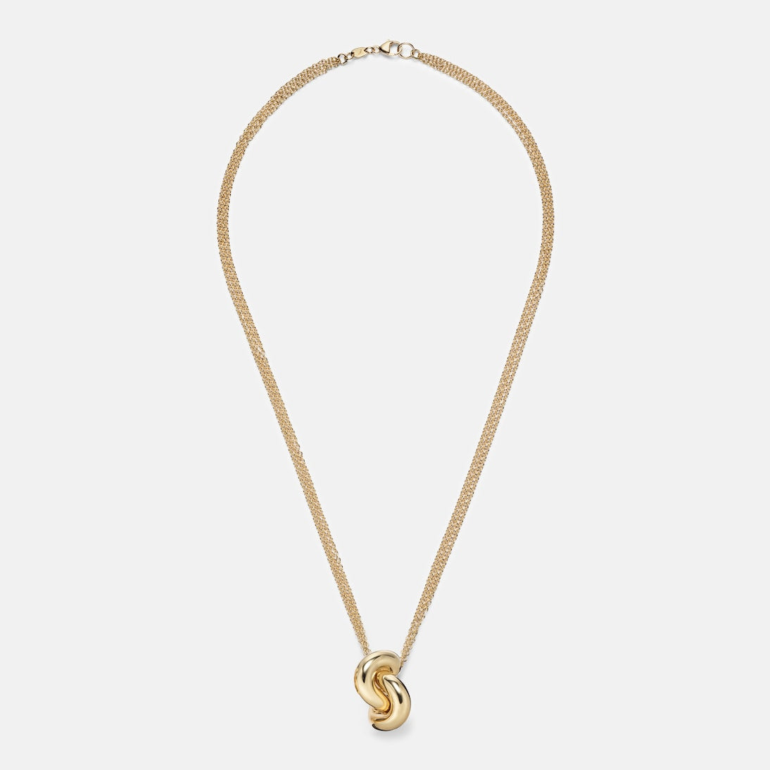 Engelbert - Legacy Knot Big 18kt gold necklace