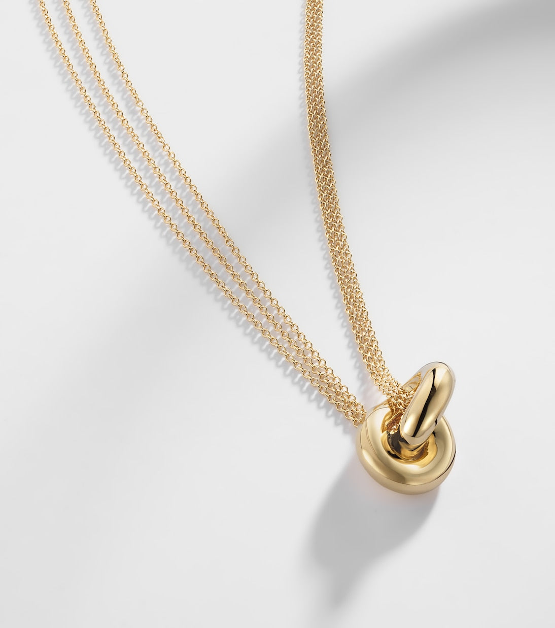 Engelbert - Legacy Knot Big 18kt gold necklace