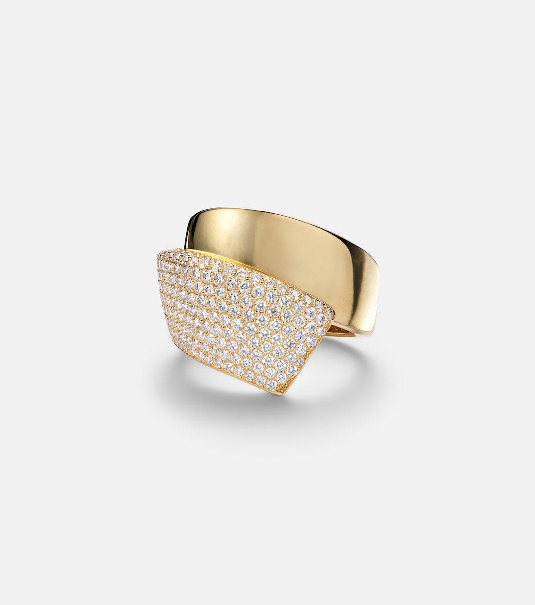 Engelbert - Divino 18kt gold ring with diamonds