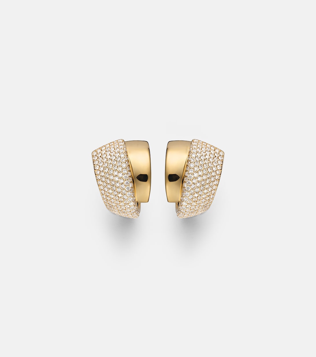 Engelbert - Divino 18kt gold earrings with diamonds