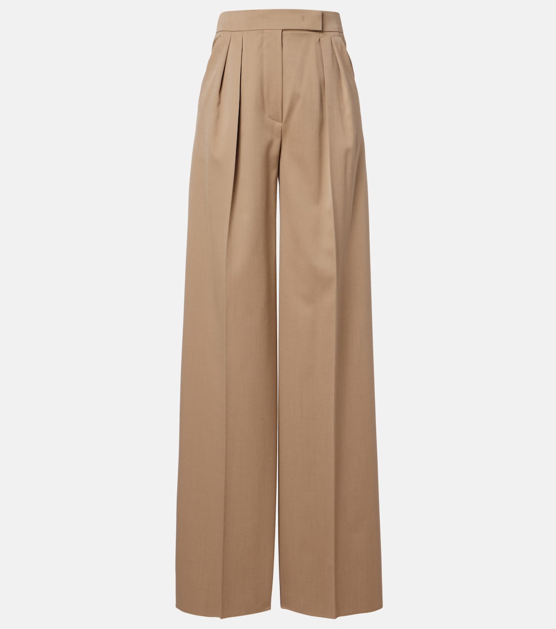 Max Mara - Quorum virgin wool wide-leg pants