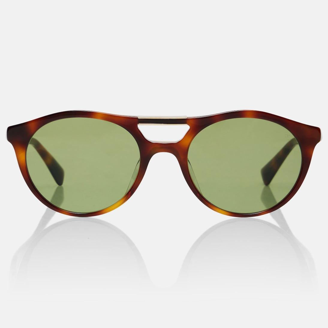 Brunello Cucinelli - Sartorial Sunset round sunglasses