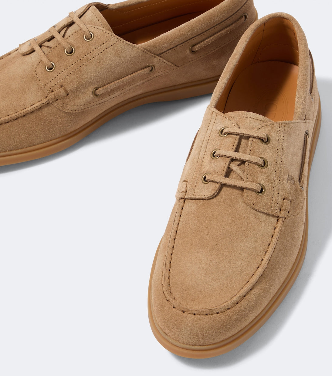 Tod's - Gommino suede boat shoes