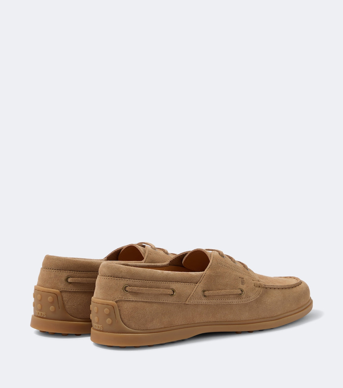 Tod's - Gommino suede boat shoes