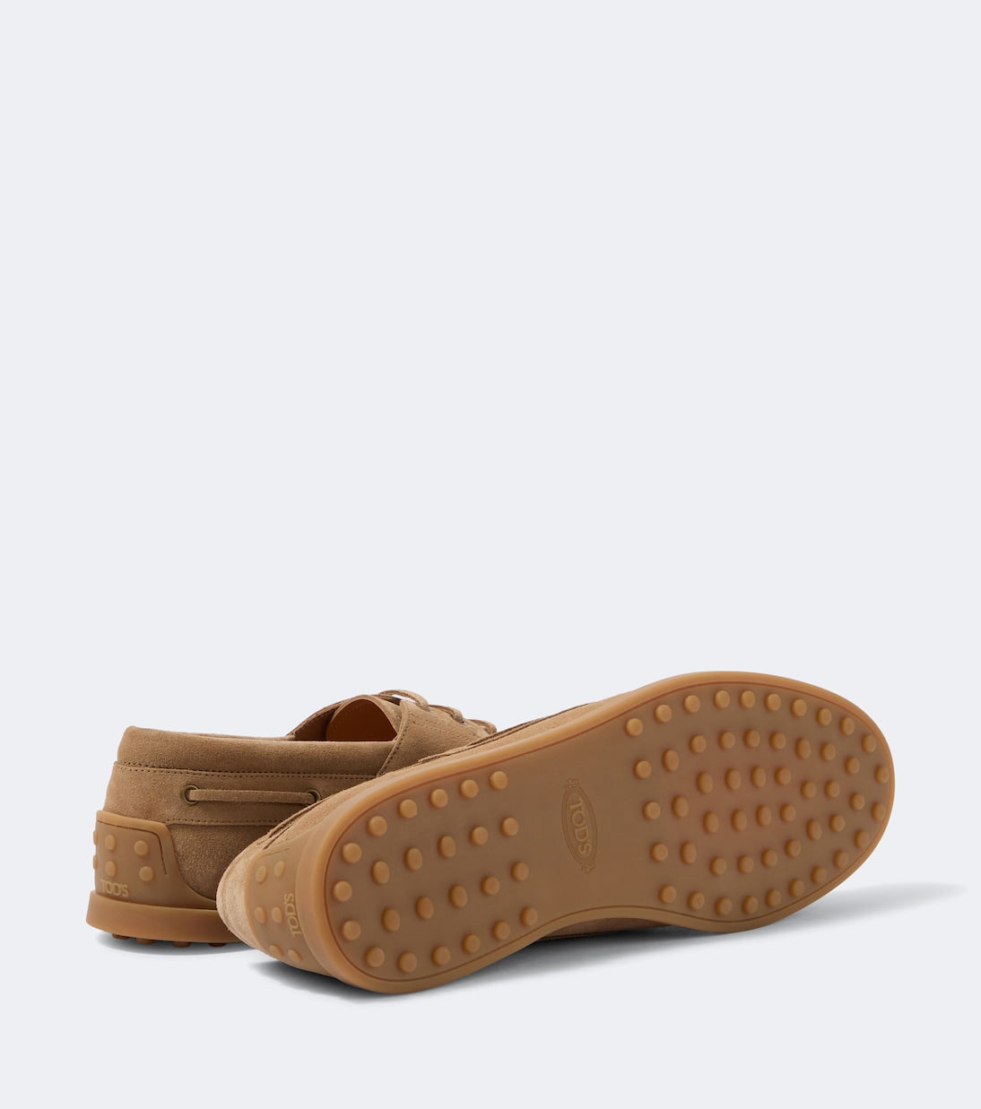 Tod's - Gommino suede boat shoes