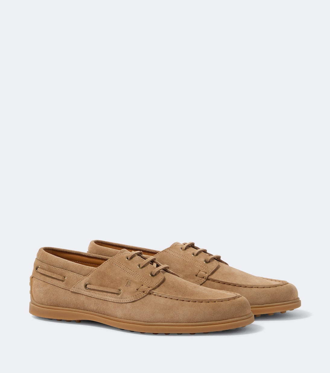 Tod's - Gommino suede boat shoes