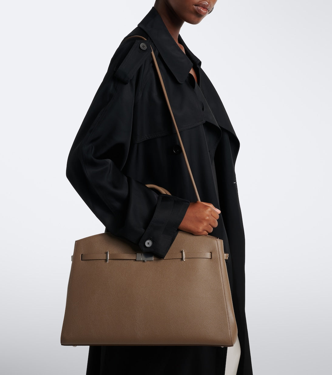 DeMellier - Hudson leather top-handle bag