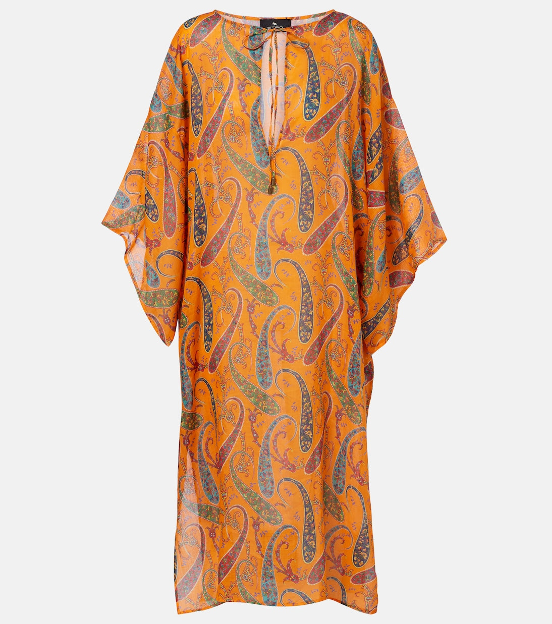 Etro - Paisley ramie kaftan