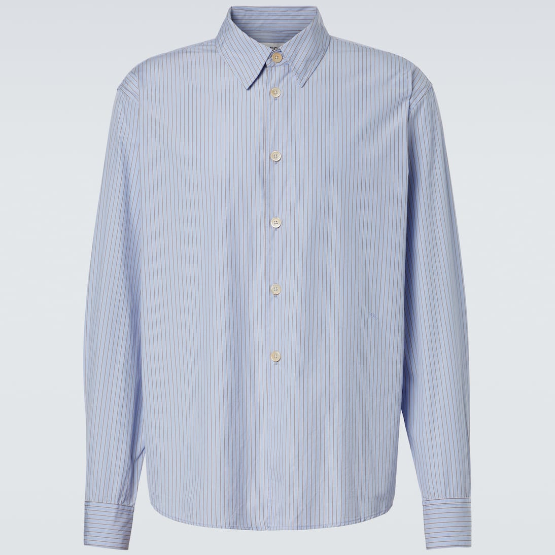 Our Legacy - Beyond striped cotton poplin shirt