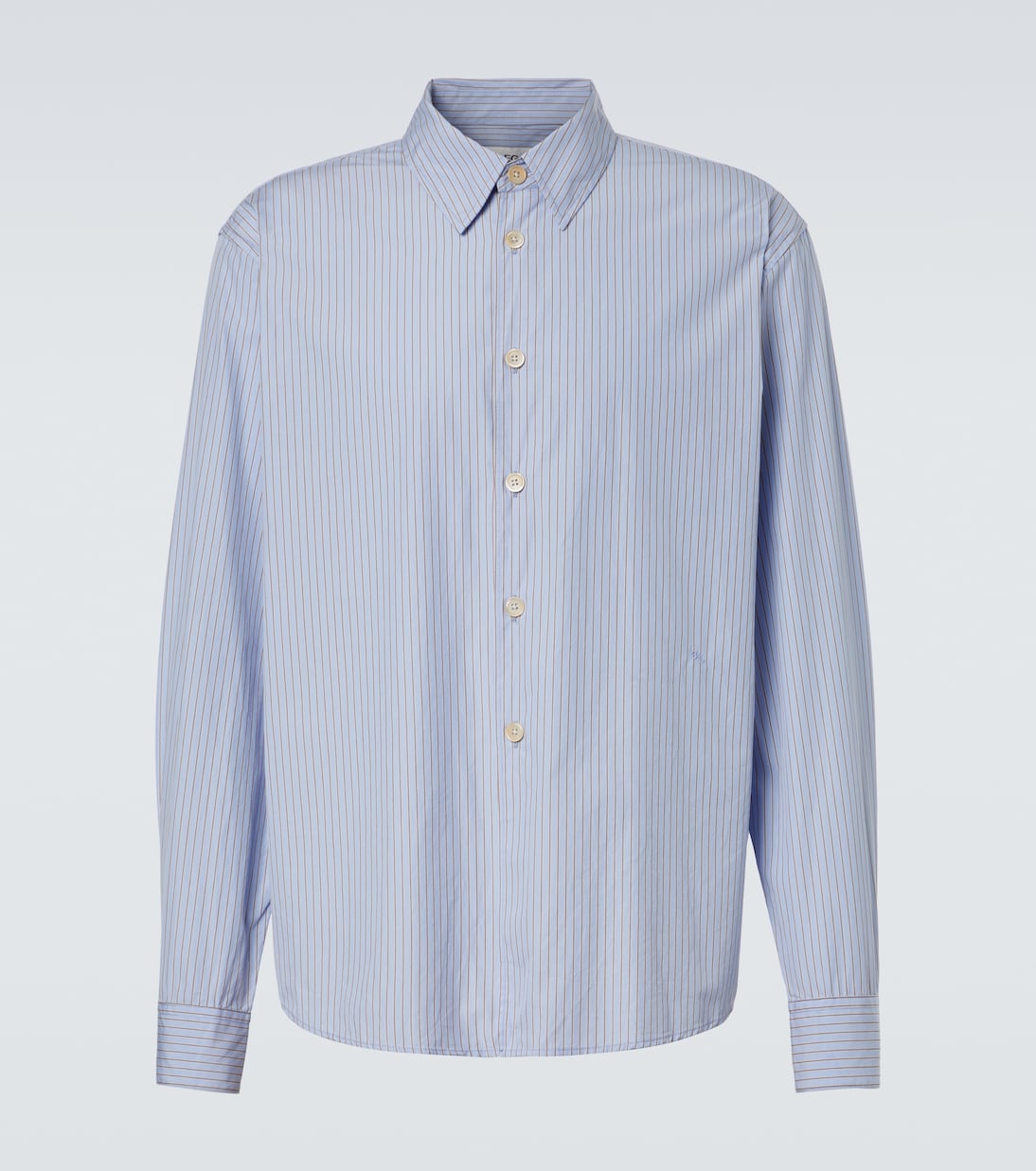 Our Legacy - Beyond striped cotton poplin shirt