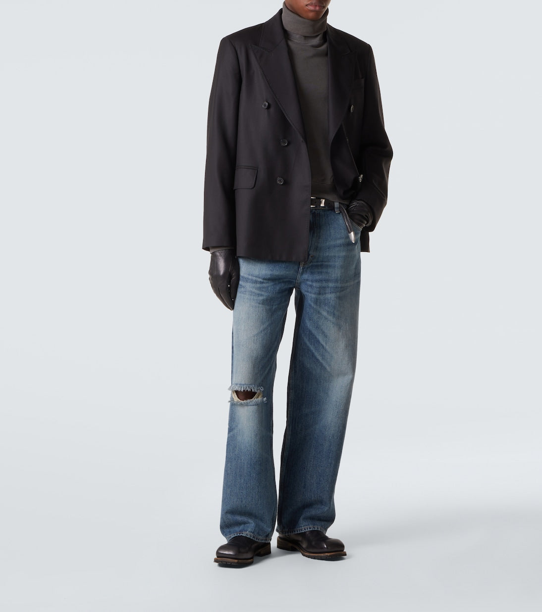 Our Legacy - Vast Cut high-rise wide-leg jeans