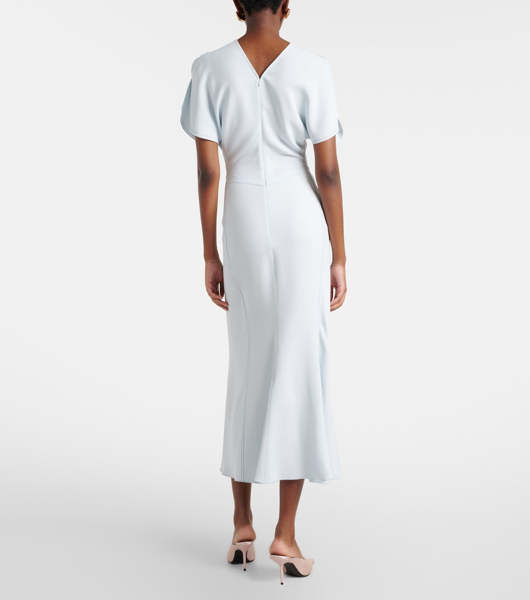 Victoria Beckham - Gathered midi dress