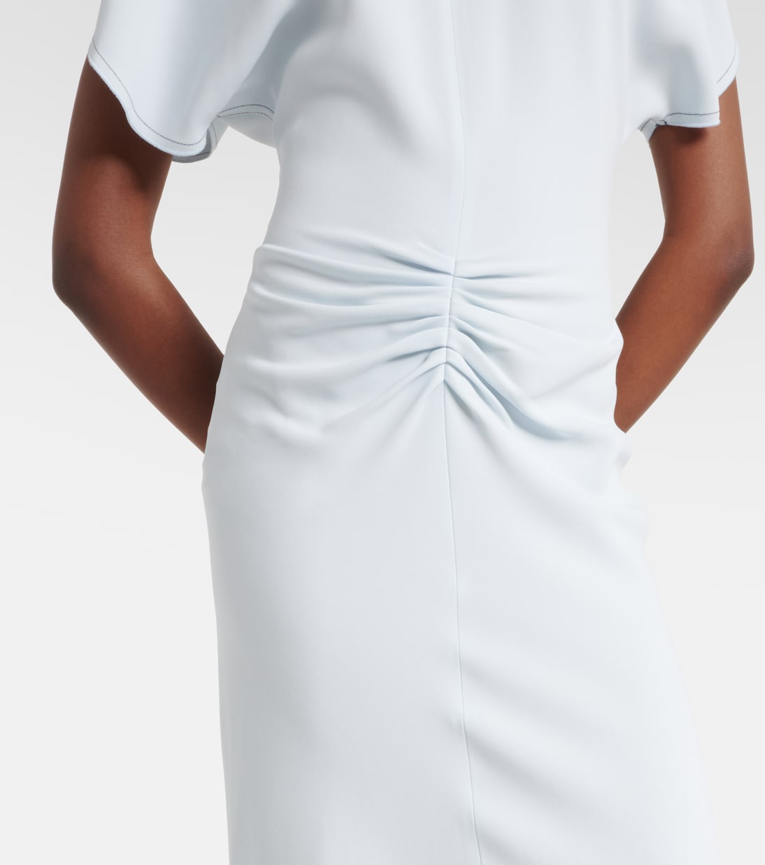 Victoria Beckham - Gathered midi dress