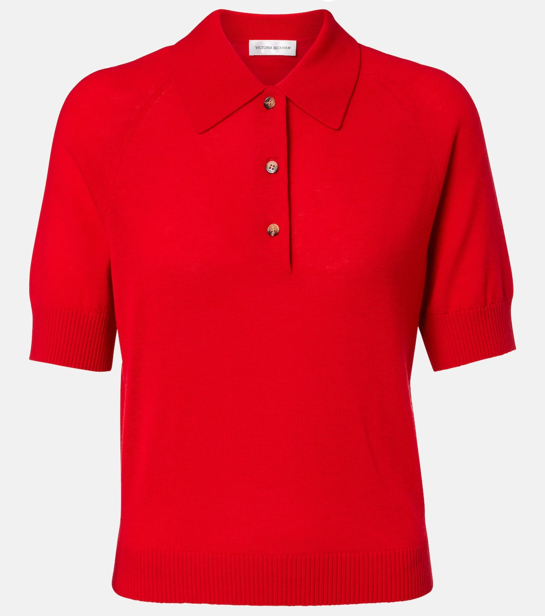 Victoria Beckham - Wool polo shirt