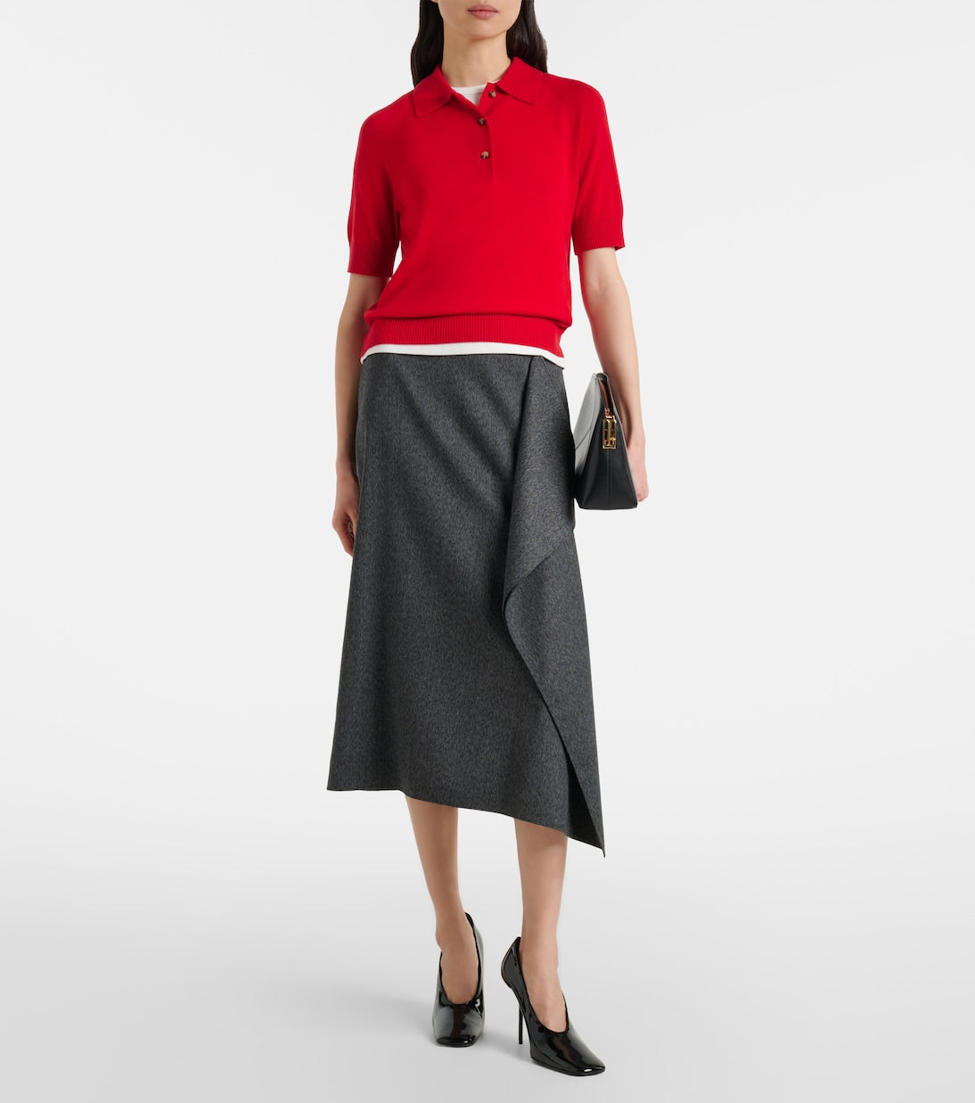 Victoria Beckham - Wool polo shirt