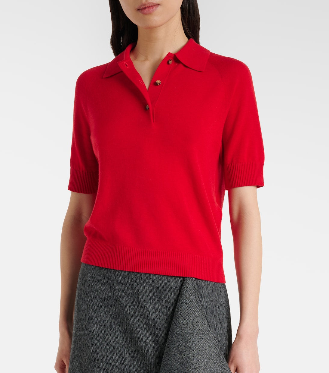 Victoria Beckham - Wool polo shirt