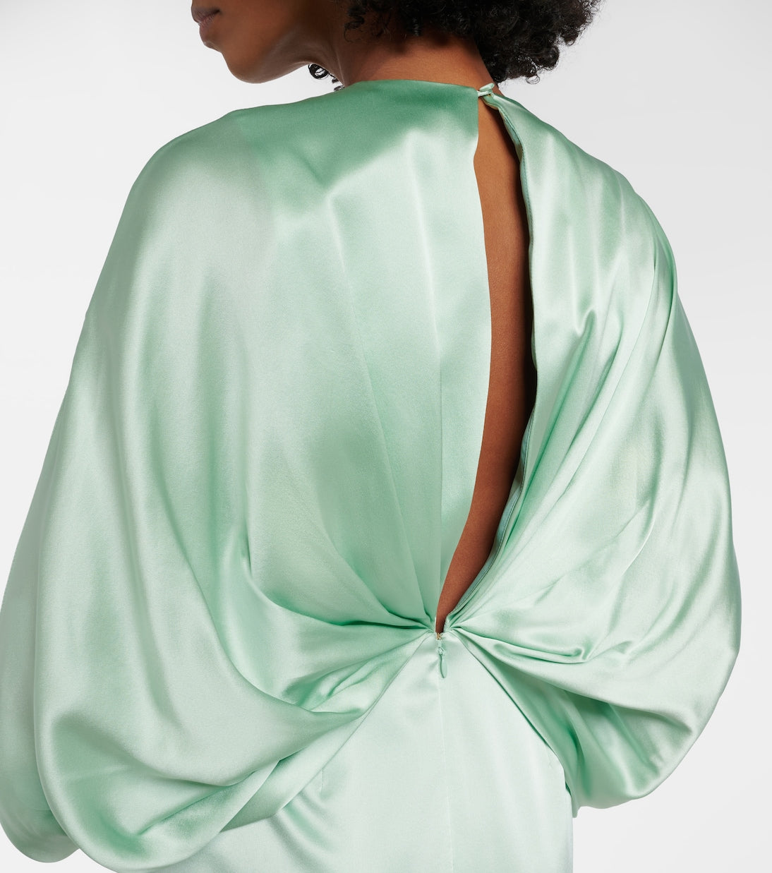 Roksanda - Tari gathered silk cocktail dress