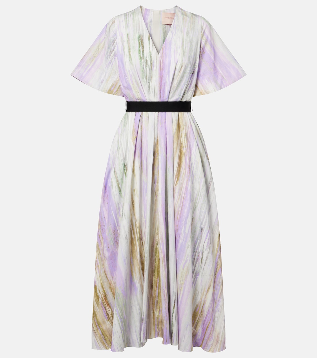 Roksanda - Sana printed cotton maxi dress