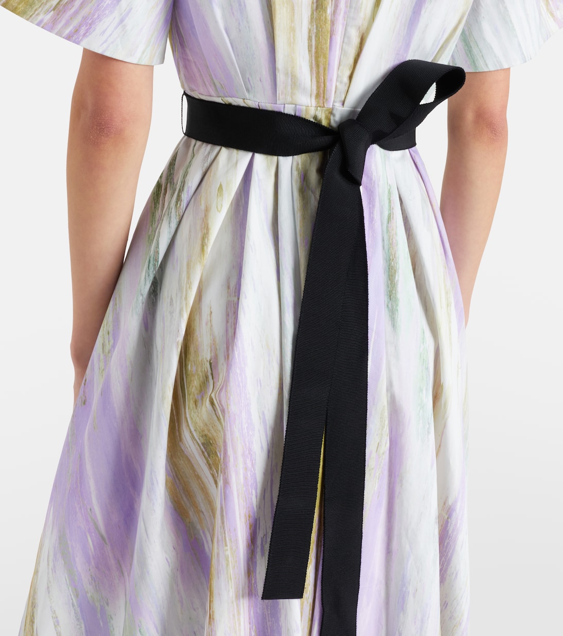 Roksanda - Sana printed cotton maxi dress