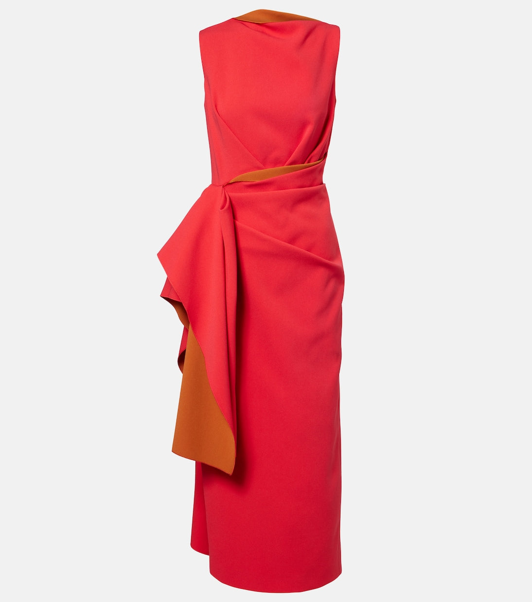 Roksanda - Calatrava crêpe midi dress